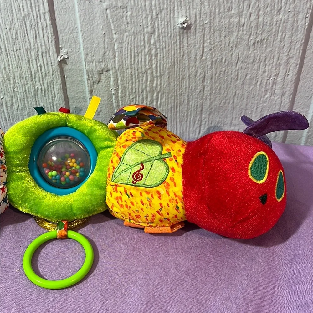 5 for $10 💜 Hungry Caterpillar Stroller Bar Toy - Picture 2 of 4